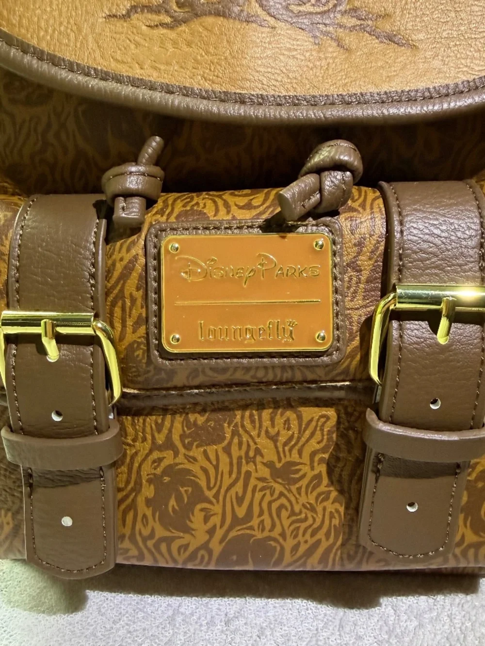 NWT Disney Parks Animal Kingdom 25th Anniversary Luongfly Mini Backpack